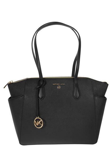 michael kors saffiano leather tote peanut|Michael Kors marilyn medium tote.